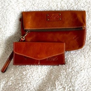Patricia Nash Valerie clutch with matching money and card holder